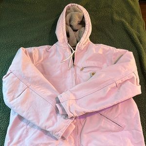 Women’s Heavyweight Pink Carhartt Coat